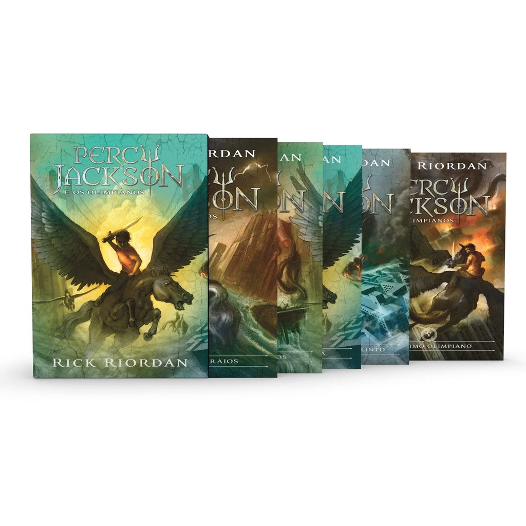 (NOVO) Box Percy Jackson, Coleção, 5 Livros, Rick Riordan 1 (NOVO) Box Percy Jackson, Coleção, 5 Livros, Rick Riordan