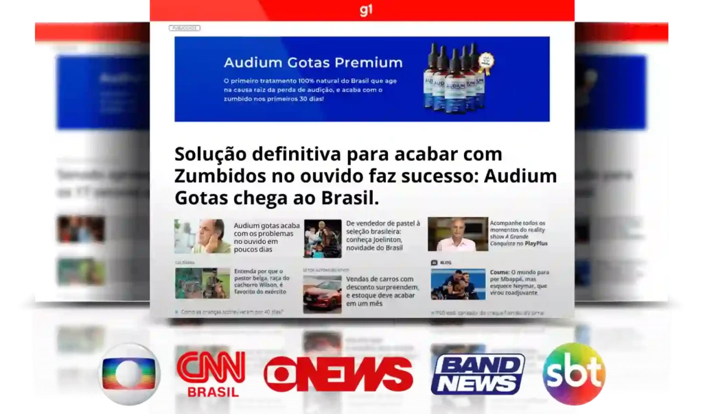 Recupere Sua Audição - Audium Gotas - Zumbidos no Ouvido CUPOM DE DESCONTO