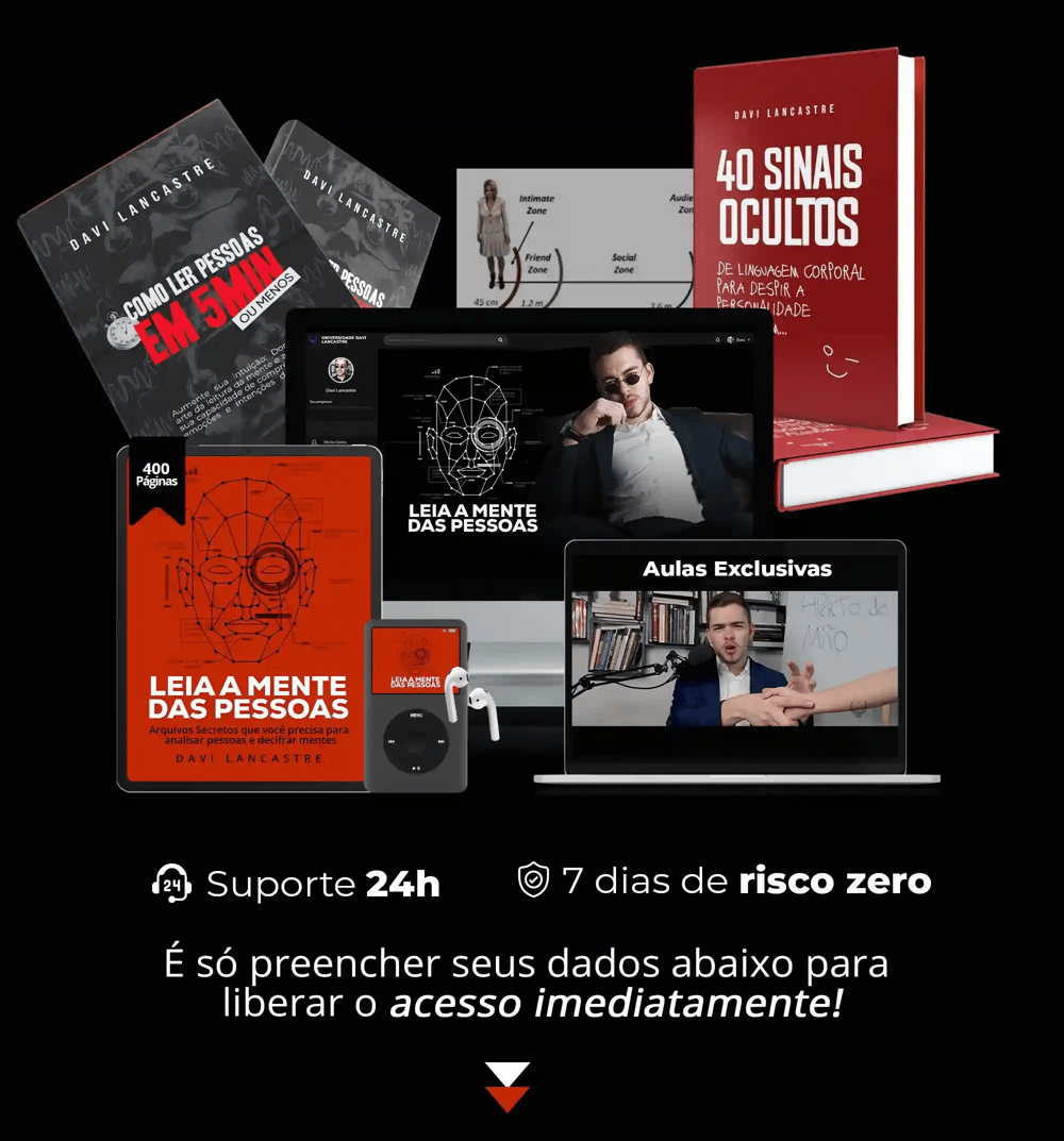Como Analisar Pessoas e Decifrar Mentes: O Método Eficaz de Davi Lancastre CUPOM DE DESCONTO