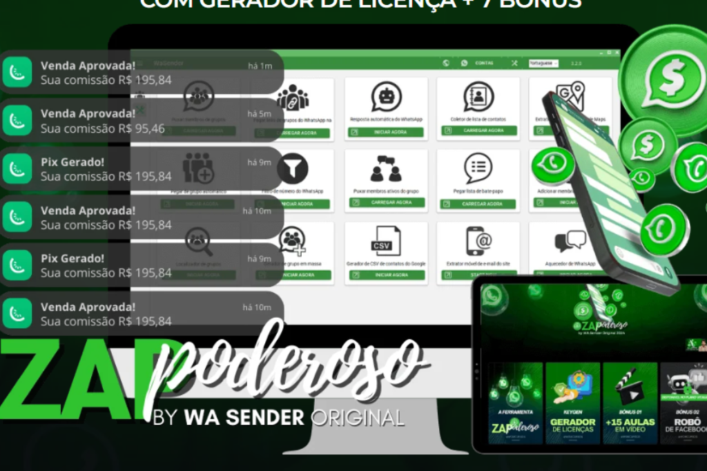 Zap Poderoso - by WA Sender: Vale a Pena? CUPOM DE DESCONTO