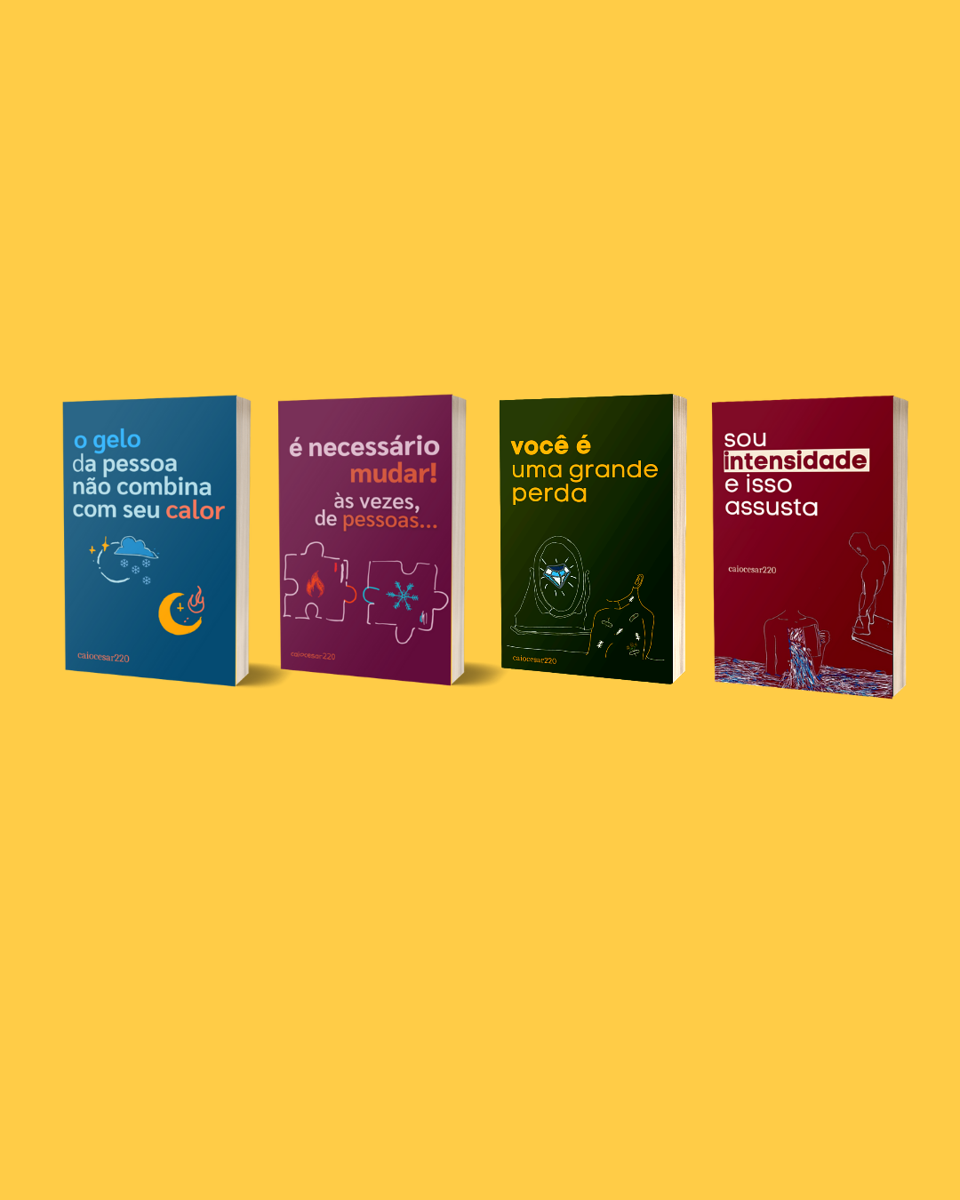 🔥 Combo de 4 Livros de Caio Cesar: Aprenda a Construir Relacionamentos Verdadeiros! 🔥 CUPOM DE DESCONTO