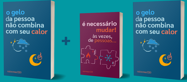 É preciso mudar? Oque diz Caiosesar220