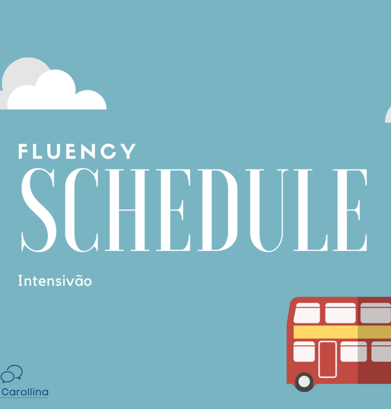 “Conquiste a Fluência em Inglês com o Intensivão Fluency Schedule”