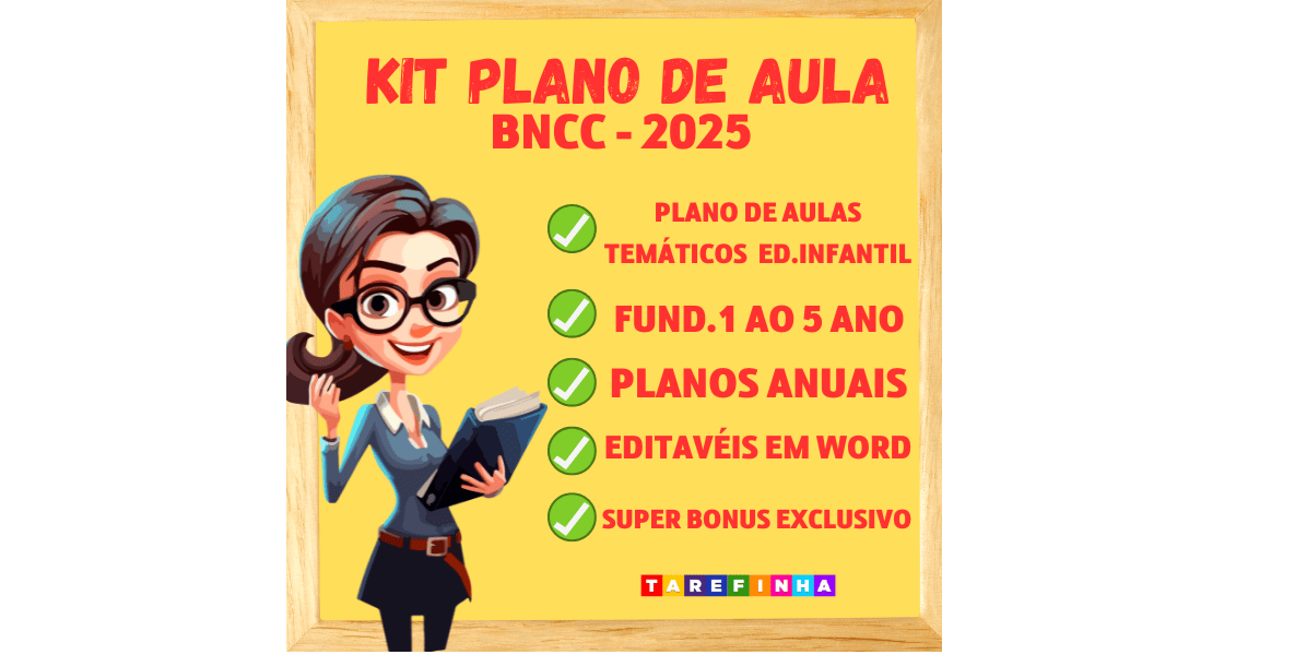 KIT PLANO DE AULA 2025 – O Guia Completo para Professores do Ensino Fundamental CUPOM DE DESCONTO