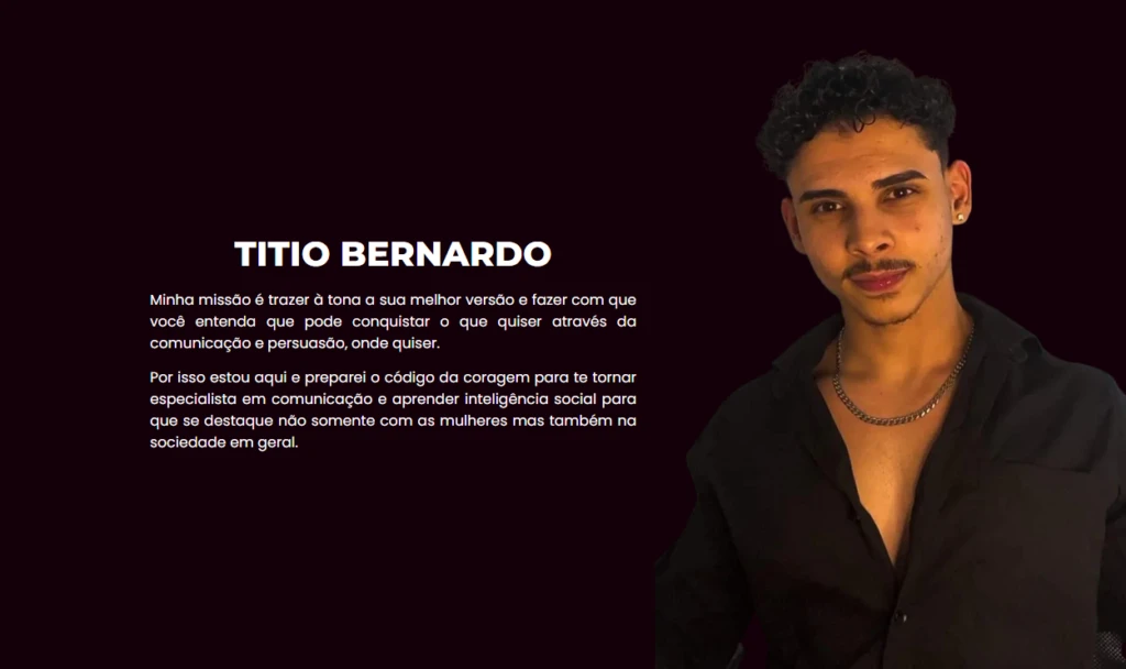 Titio Bernardo Curso Funciona? Descubra a Verdade e Transforme Sua Confiança CUPOM DE DESCONTO