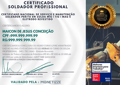 O curso Mestre em Soldagem 2025 é reconhecido, quais habilidades ele oferece e qual o custo-benefício CUPOM DE DESCONTO