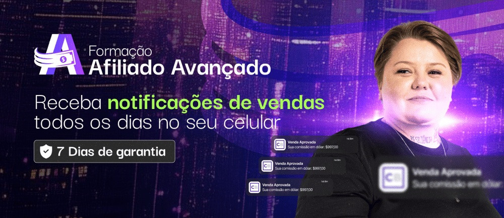 Formação Afiliado Avançado Tayna Gauche: Curso para Vender em Dólar Vale a Pena em 2025? CUPOM DE DESCONTO