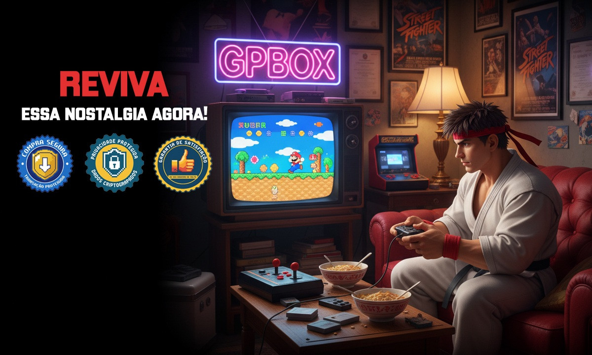 GPBOX: A Biblioteca Definitiva com Mais de 7 Mil Jogos Retrô – Link Oficial de Compra 1 GPBOX: A Biblioteca Definitiva com Mais de 7 Mil Jogos Retrô – Link Oficial de Compra CUPOM DE DESCONTO