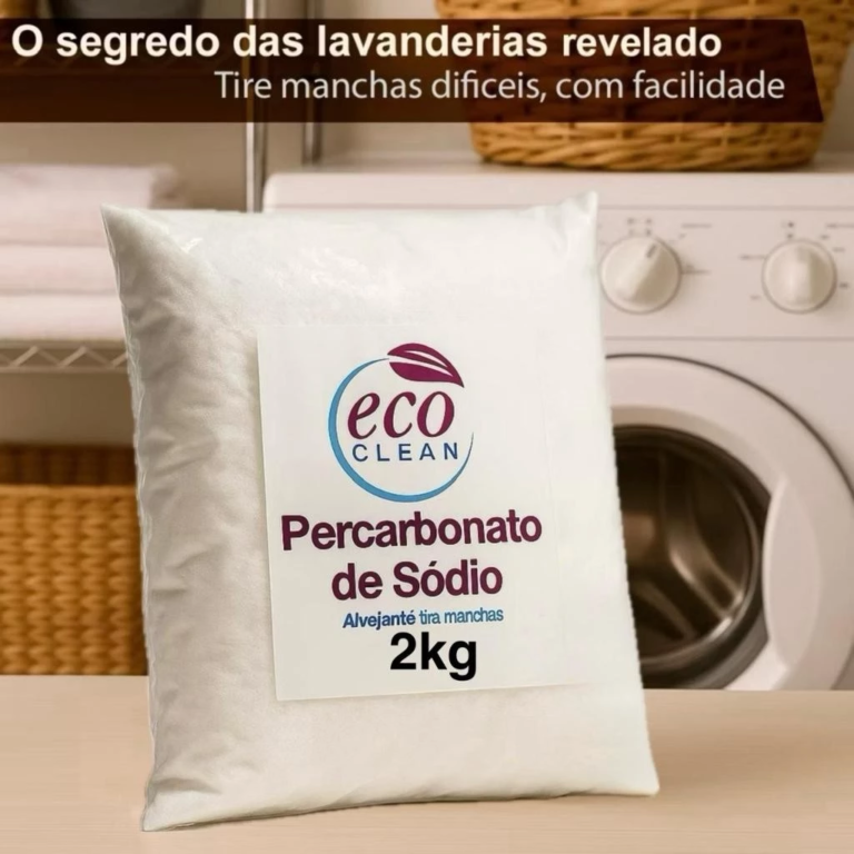 Percarbonato de Sódio 100% Puro | O Segredo por Trás das Roupas Brancas Impecáveis em 2026