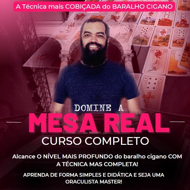 Por que as pessoas buscam o curso "Mesa Real COMPLETO"? CUPOM DE DESCONTO