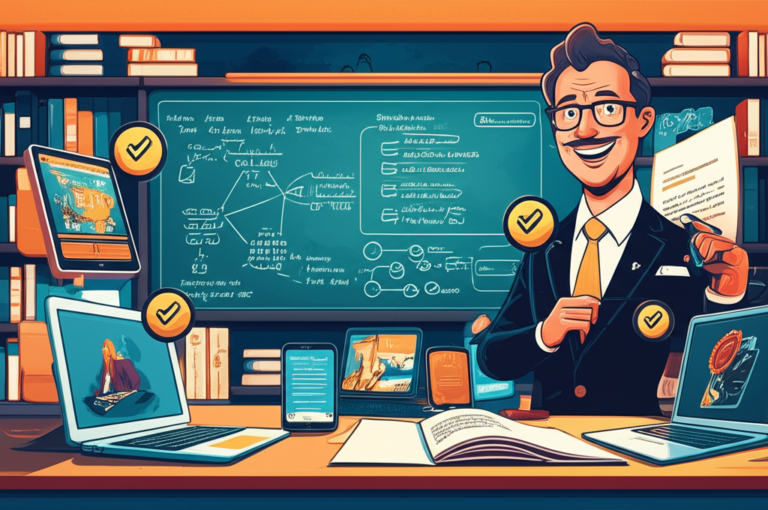Imagem promocional da Academia de Português do Prof. Álvaro Ferreira, mostrando professor, quadro com regras gramaticais e ícones de concursos, simbolizando curso completo de gramática e escrita para concurseiros.