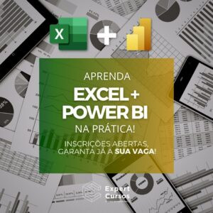 Cursos de Excel e Power BI CUPOM DE DESCONTO