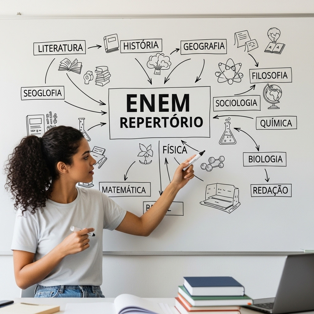 Repertório Enem: A Técnica Dos Aprovados +800 Que Ninguém Ensina CUPOM DE DESCONTO