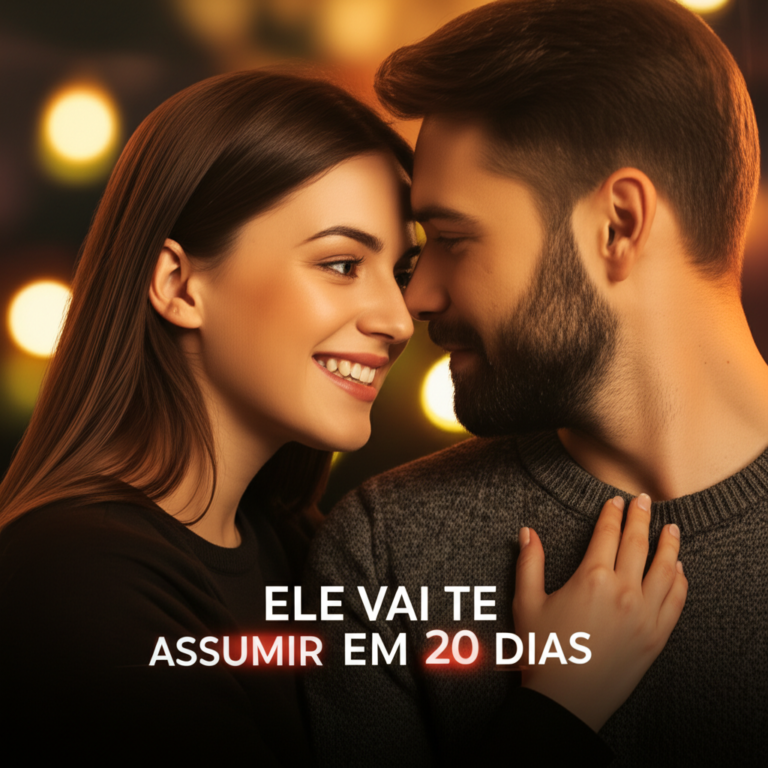 <h1>Ele vai te ASSUMIR em 20 dias: Funciona Mesmo ou é um Conto de Fadas?</h1> 4 Mulher e homem felizes juntos, representando relacionamento romântico