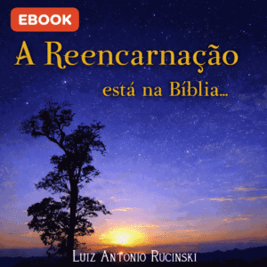 Ilustração de um jovem em oração com Bíblia aberta, raios de sol rompendo nuvens e árvore genealógica simbolizando a clareza espiritual proposta no livro 'Até que nada mais importe'.