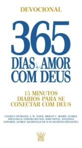 Livro Devocional 365 Dias De Amor Com Deus Edição 1 Português 2024 King Books CUPOM DE DESCONTO