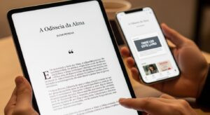 Capa dura do livro 'O livro das virtudes para crianças', com ilustrações coloridas e tema de valores universais. A capa mostra uma criança e um adulto lendo juntos, simbolizando conexão e educação moral.