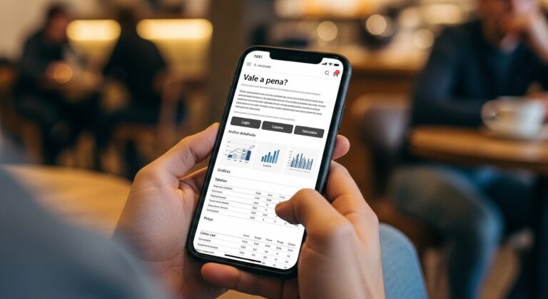 Cupom Método ADL Offline: Existe desconto em eventos presenciais? 5 Fabio Costa apresentando o Método ADL em um lote de carros, segurando um clipboard que mostra a calculadora de compra antes do leilão.
