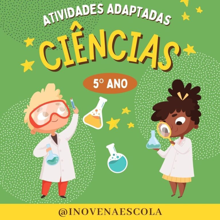 Ciências 5º ano Atividades Adaptadas – Fabiane Schwade | Inclusão prática