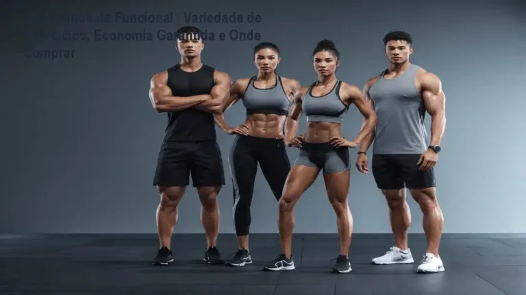 Usuário executando um treino funcional com apoio de planilha de exercícios do programa 500 Treinos de Funcional