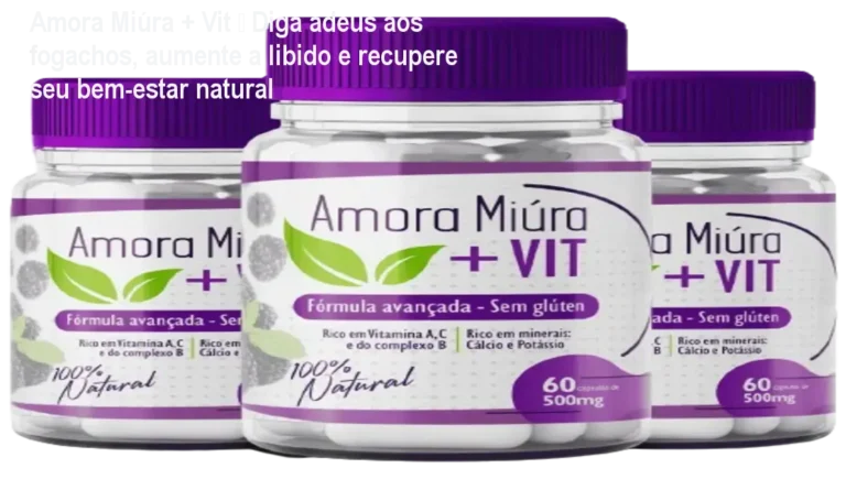 Mulher madura usando Amora Miúra + Vit e sentindo alívio dos fogachos e mais energia
