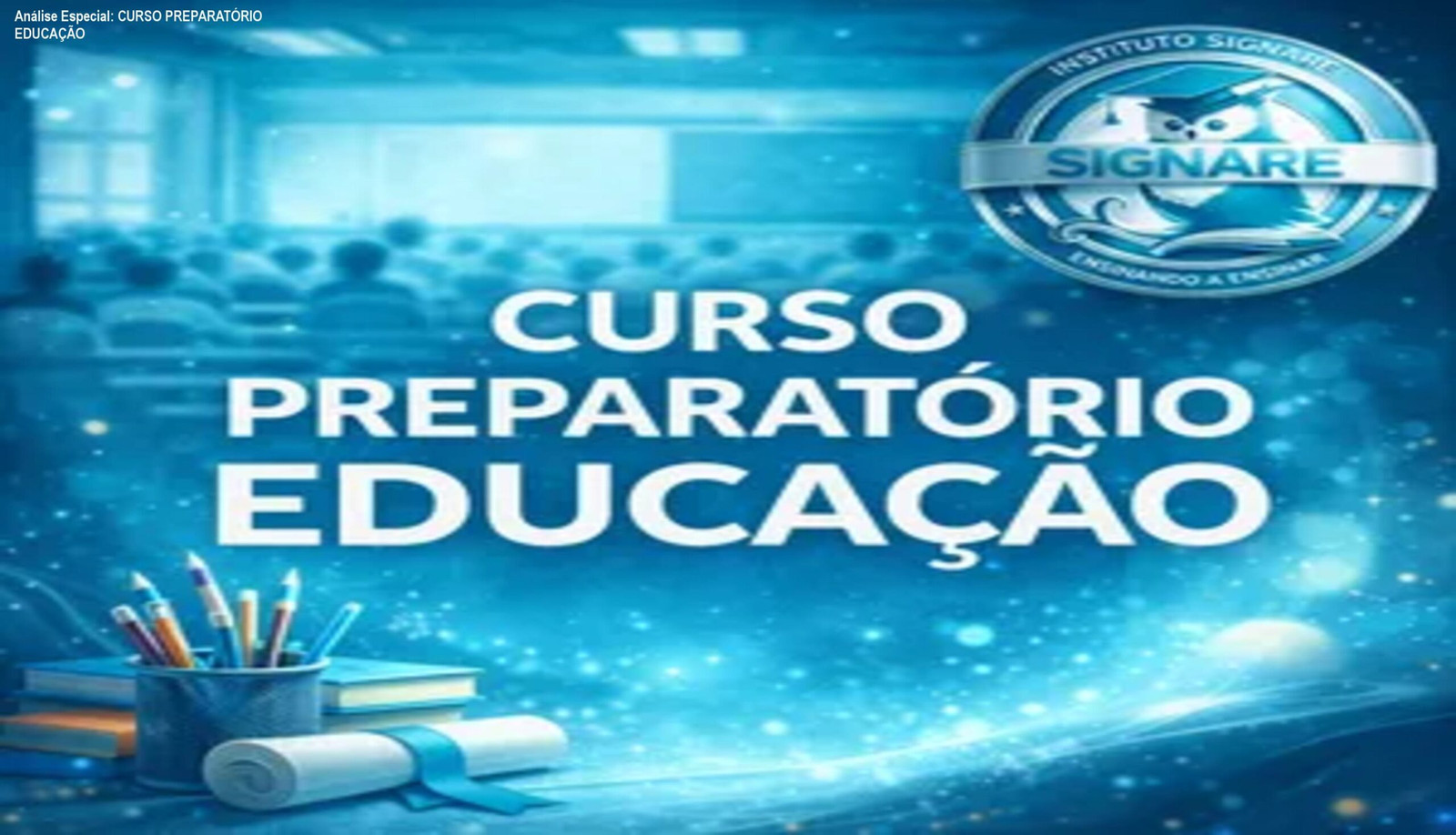 Capa do produto CURSO PREPARATÓRIO EDUCAÇÃO