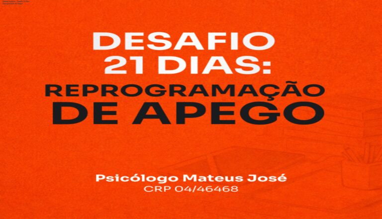 Capa do produto "Desafio 21 Dias: Reprogramação de Apego",