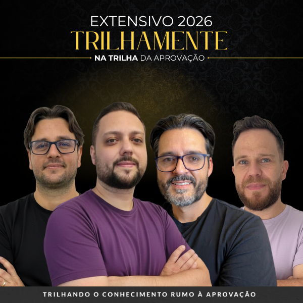 Capa do produto Na trilha da Aprovação - Extensivo 2026