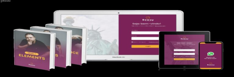 Curso Beway 2.0 de inglês por Jonas, método de fluência com suporte WhatsApp