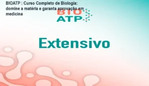 Estudante usando o curso BIOATP de biologia avançada para melhorar desempenho nos vestibulares de medicina