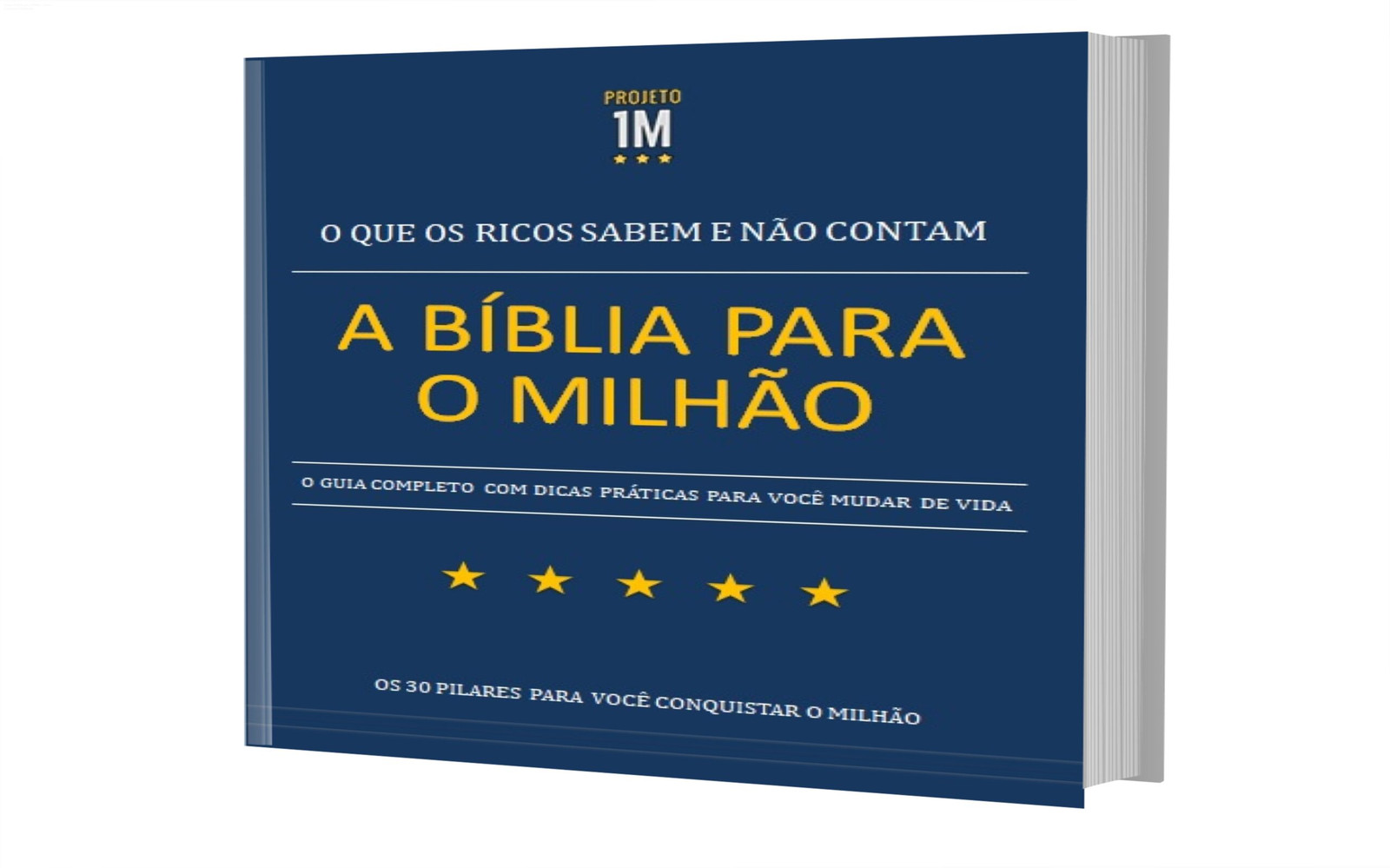 E-Book A Bíblia para o Milhão – Cupons e Descontos Exclusivos 1 Capa do e-book A Bíblia para o Milhão apresentando guia de sucesso financeiro com destaque para cupom de desconto