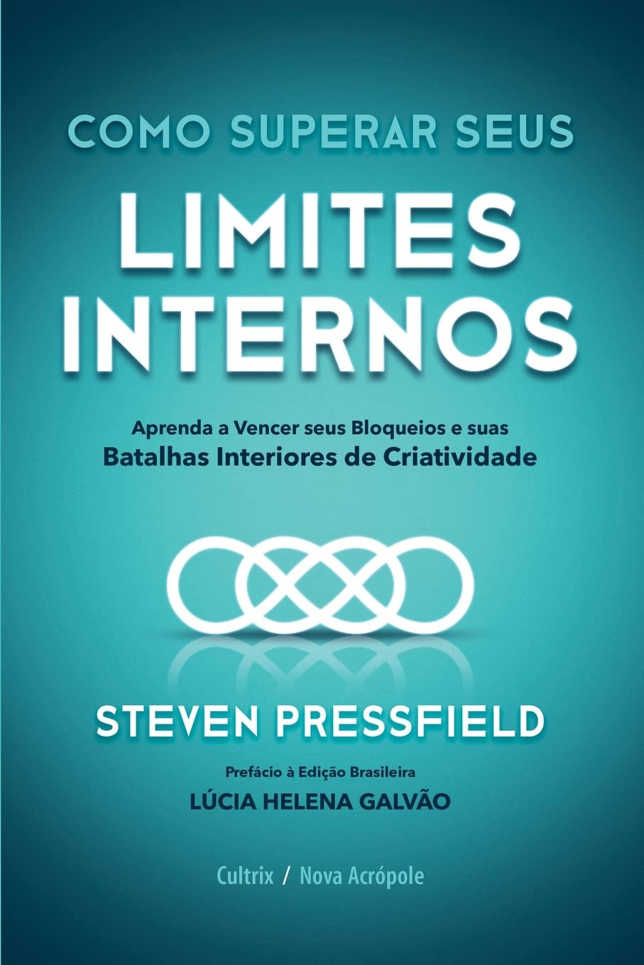 Capa do livro 'Como superar seus limites internos' de Steven Pressfield, ilustrando a batalha contra a Resistência criativa