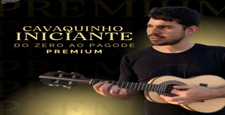Cavaquinho Iniciante: Aprenda Pagode do Zero com Victor Cazzoli – Oferta Exclusiva 7 Imagem do curso Cavaquinho Iniciante de Victor Cazzoli mostrando aula prática de pagode