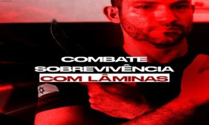 Curso online de combate e sobrevivência com lâminas mostrando técnicas reais de defesa pessoal