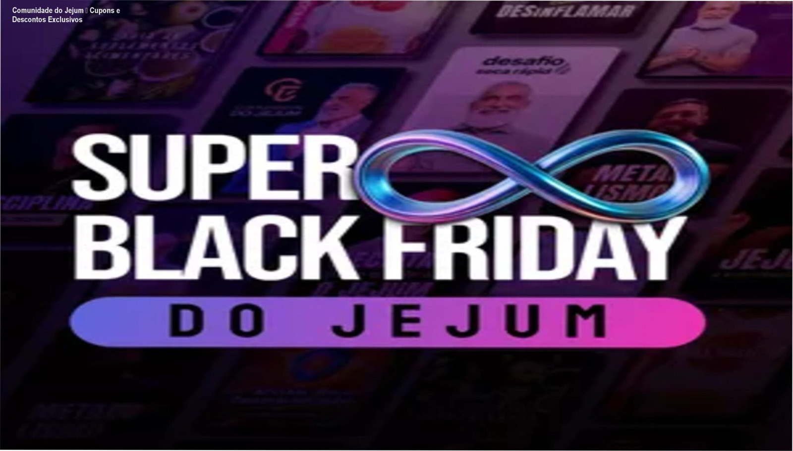 Imagem promocional da Comunidade do Jejum do Dr. Barakat com destaque para cupons de desconto