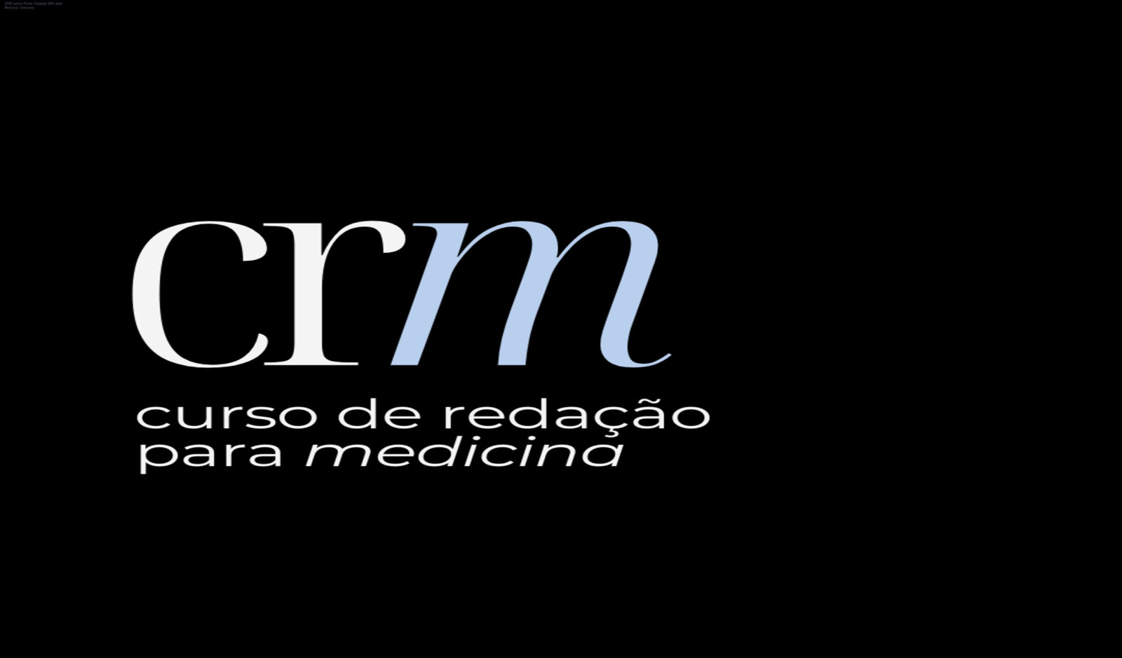 Imagem ilustrativa do curso CRM Luma e Ponto, mostrando estudantes de medicina alcançando nota 900+ na redação