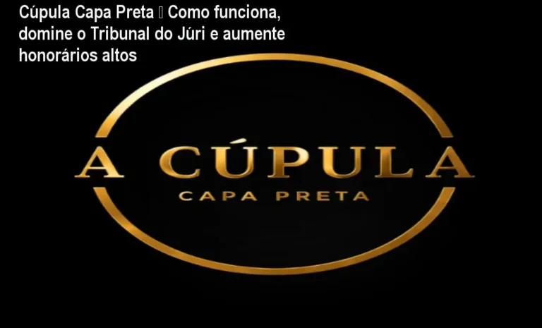 Cúpula Capa Preta — Como funciona, domine o Tribunal do Júri e aumente honorários altos 6 Advogado em plenário usando a mentoria Cúpula Capa Preta para dominar o Tribunal do Júri