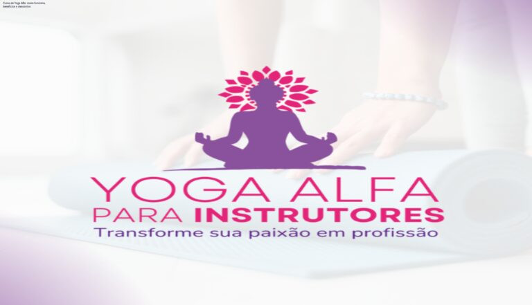 Curso de Yoga Alfa: como funciona, benefícios e descontos 3 Imagem do Curso de Yoga Alfa mostrando pessoa praticando yoga em casa, evidenciando flexibilidade e tranquilidade