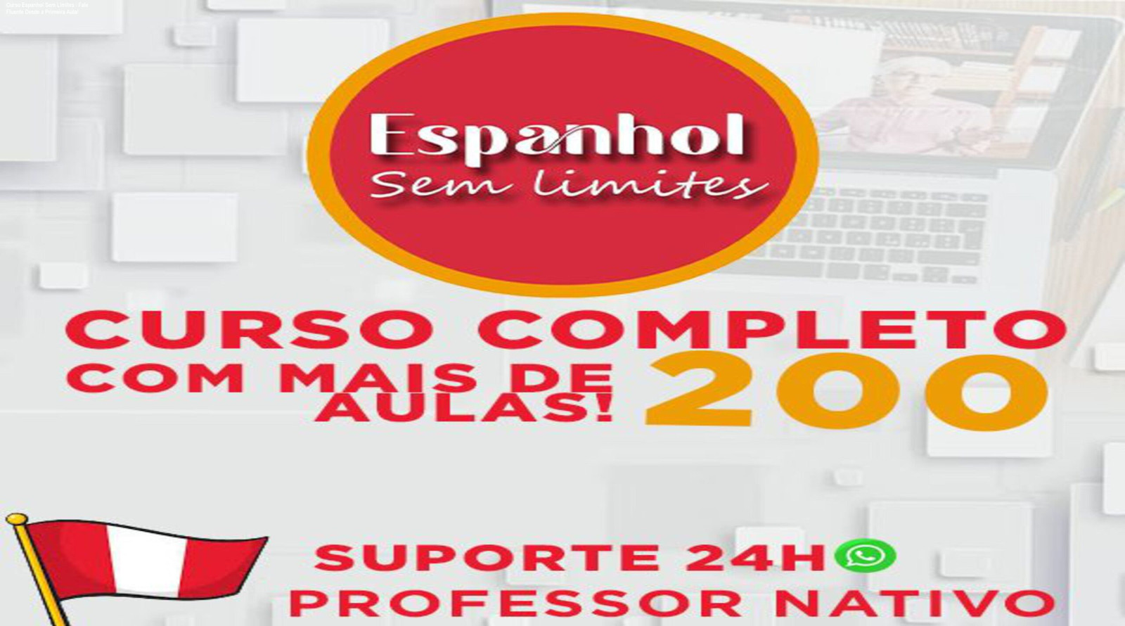 Aluno praticando espanhol ao vivo com o professor nativo Harry Martin, mostrando fluência rápida.