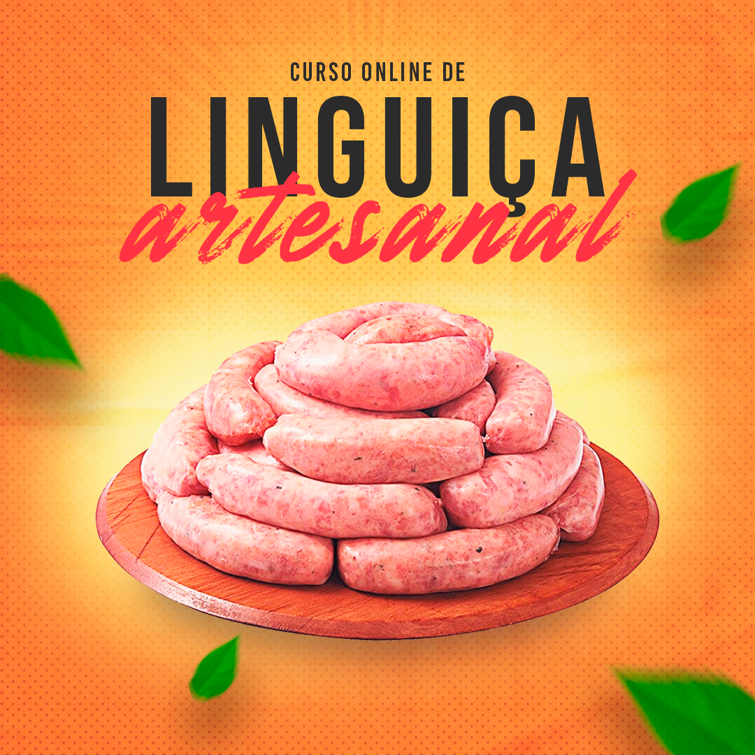 Aprenda a Fazer Linguiça Artesanal e Ganhe Renda 1 Imagem do curso Linguiça Artesanal mostrando receitas, técnicas e bônus inclusos