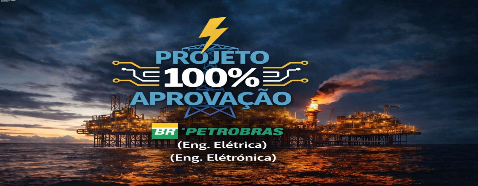 Projeto 100% Aprovação - PETROBRAS: Cupom e Descontos 1 Imagem promocional do curso superior sequencial em Gestão de Segurança Pública e Privada com cupons de desconto
