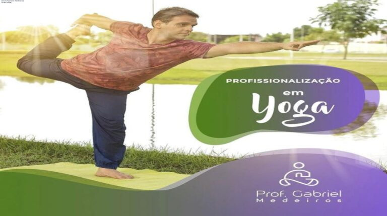 Curso de Formação em Yoga Online com método PNL de Gabriel Medeiros, prática e desenvolvimento profissional