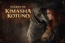 Diário de Kimasha Kotuno – Decifre o Mistério e Transforme seu Conhecimento 1 Capa do Diário de Kimasha Kotuno, infoproduto digital em PDF que combina mistério, ocultismo e guia técnico