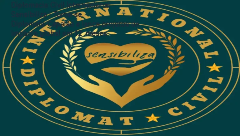 Diplomacia Civil Internacional Sensibiliza — Torne‑se Diplomata‑Capelão e lance projetos de impacto global em 12 meses 6 Participante do programa PDDC recebendo a credencial de Diplomata Civil enquanto trabalha em projeto social internacional