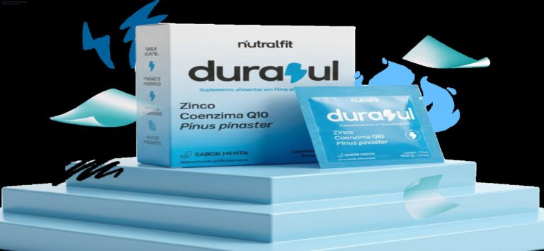 Homem confiante utilizando o adesivo sublingual Durazul para melhora da performance