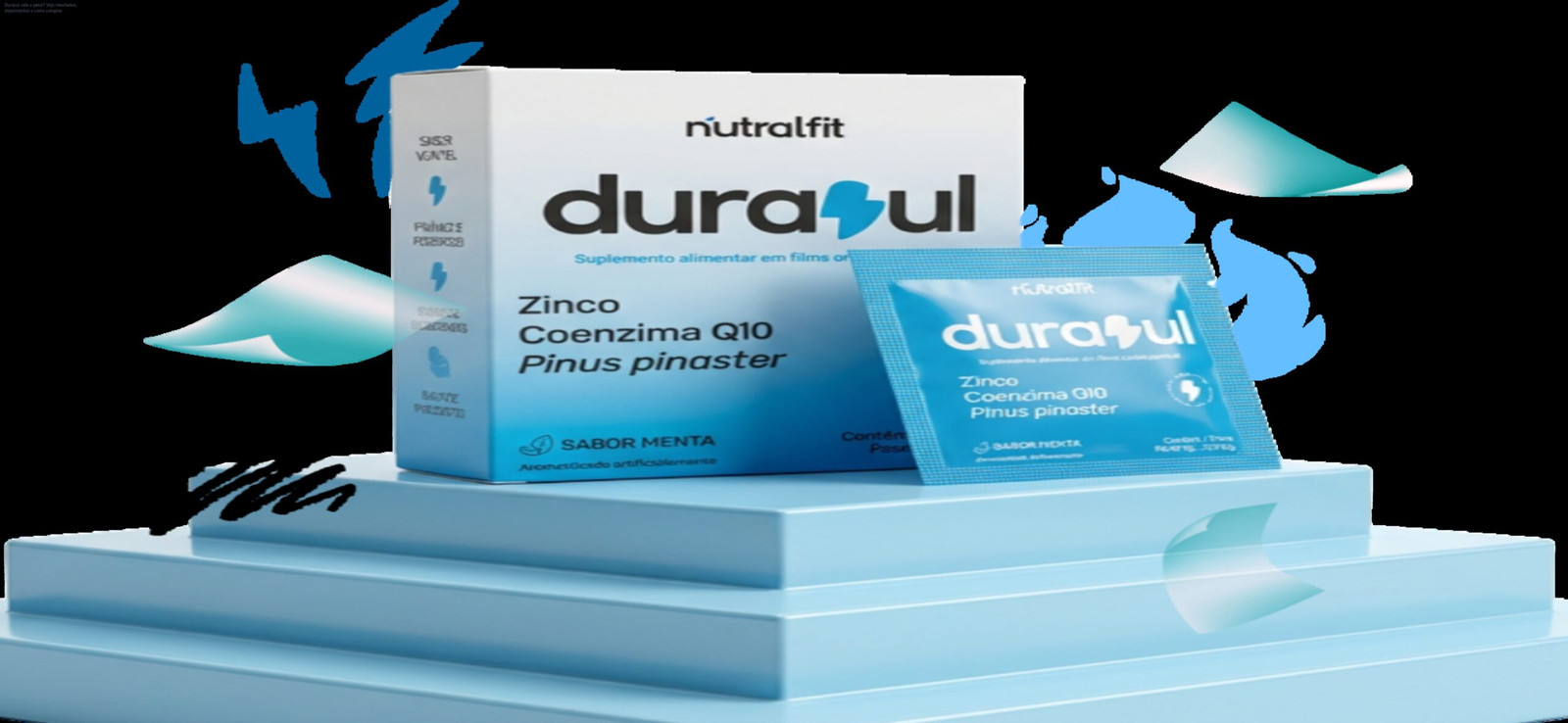 Homem confiante utilizando o adesivo sublingual Durazul para melhora da performance