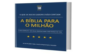 Capa do e-book A Bíblia para o Milhão mostrando estratégias de sucesso financeiro