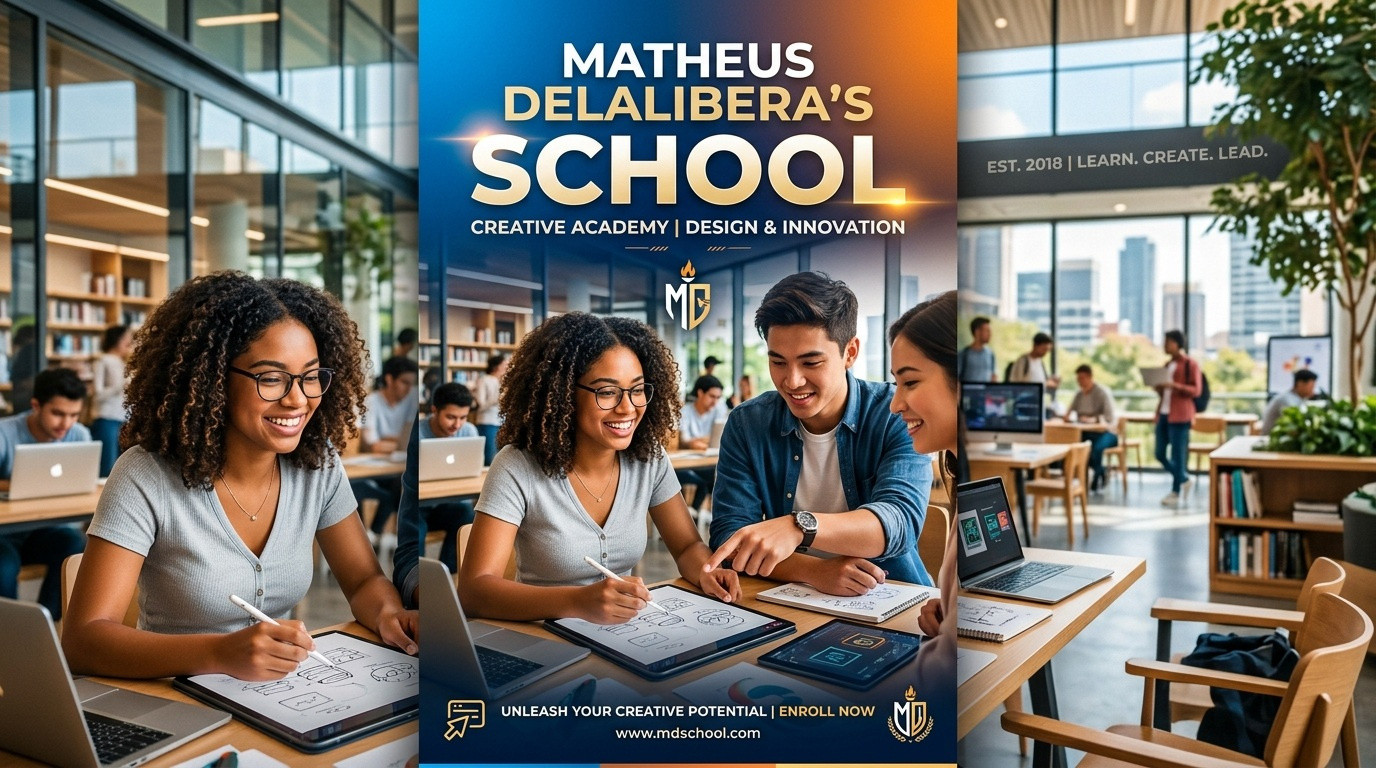 Escola da IA Matheus Delalibera: Cupons, Ofertas e Como Economizar 1 Escola da IA com Matheus Delalibera - Curso de Inteligência Artificial para criar vídeos virais e monetizar redes sociais com cupons e descontos