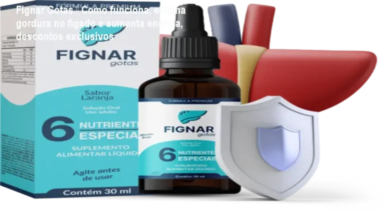 Fignar Gotas — Como funciona, elimina gordura no fígado e aumenta energia, descontos exclusivos 4 Frasco de Fignar Gotas sendo aplicado sublingual para eliminar gordura no fígado e recuperar energia