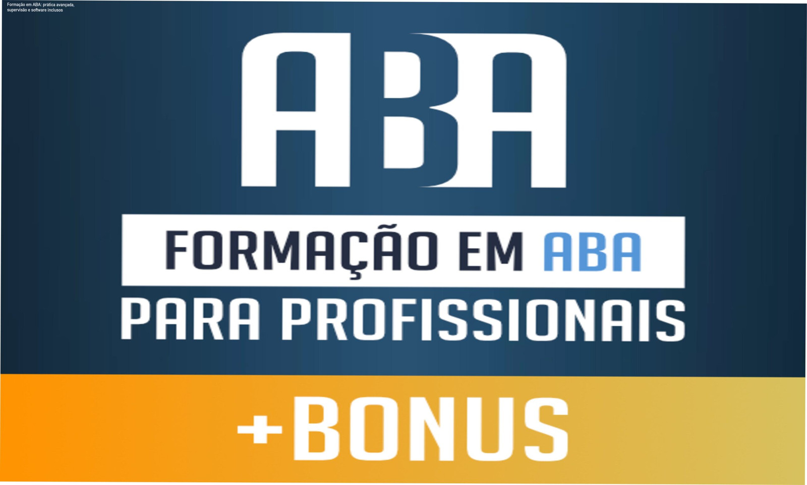 Imagem ilustrativa da Formação em ABA para Profissionais mostrando tela do software SociAutism e certificado IBAO